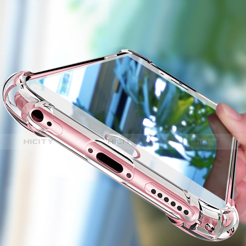 Silikon Schutzhülle Ultra Dünn Tasche Durchsichtig Transparent H14 für Apple iPhone 6S Klar groß