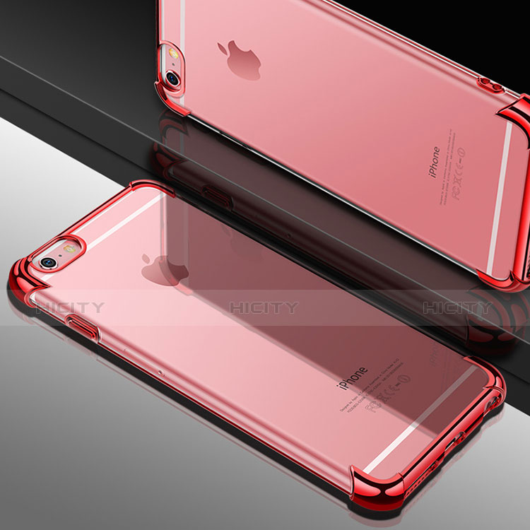 Silikon Schutzhülle Ultra Dünn Tasche Durchsichtig Transparent HC01 für Apple iPhone 6 groß