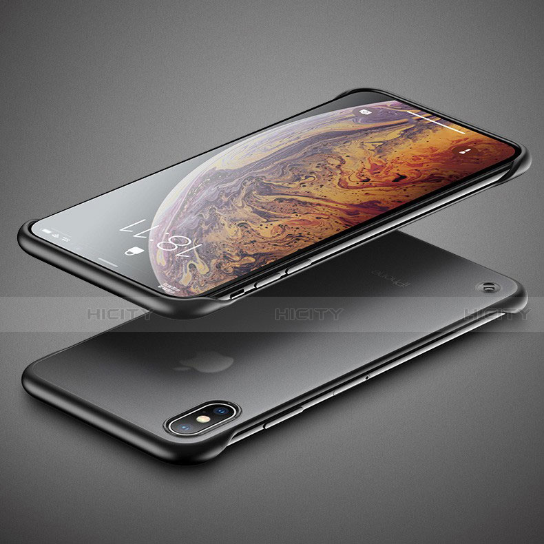 Silikon Schutzhülle Ultra Dünn Tasche Durchsichtig Transparent HT01 für Apple iPhone X