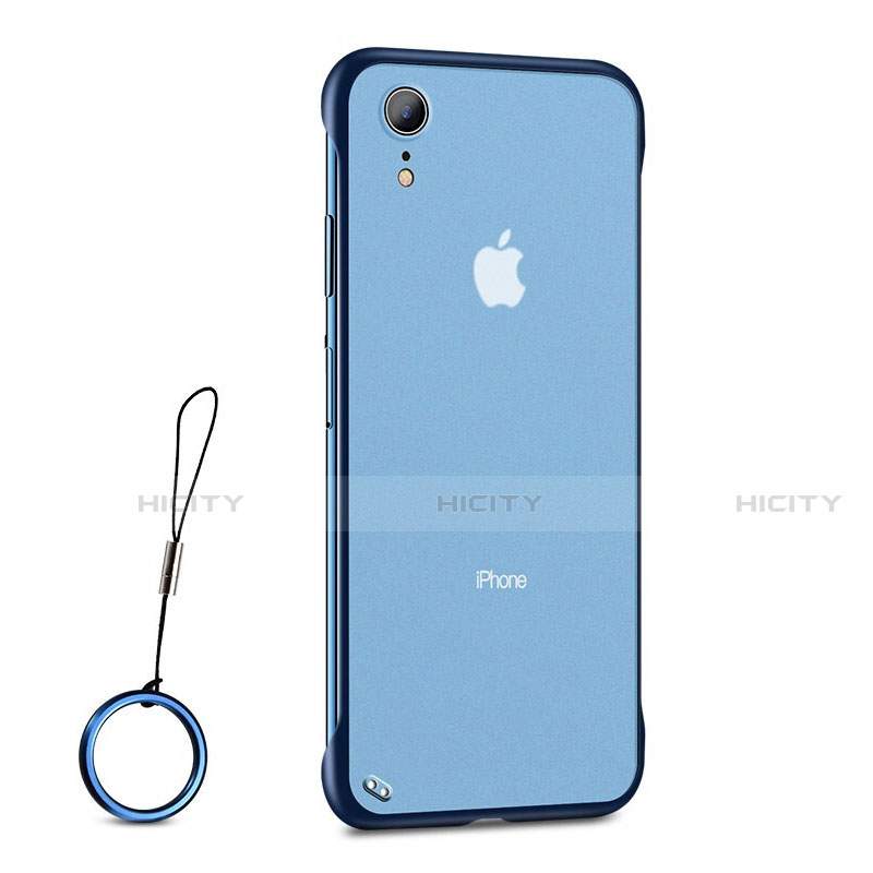 Silikon Schutzhülle Ultra Dünn Tasche Durchsichtig Transparent HT01 für Apple iPhone XR groß