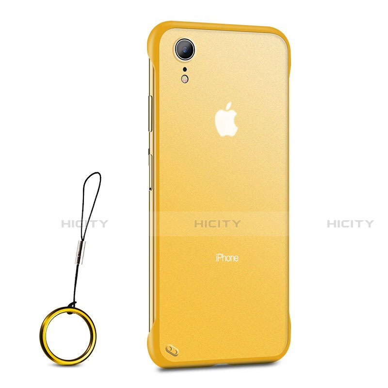 Silikon Schutzhülle Ultra Dünn Tasche Durchsichtig Transparent HT01 für Apple iPhone XR groß