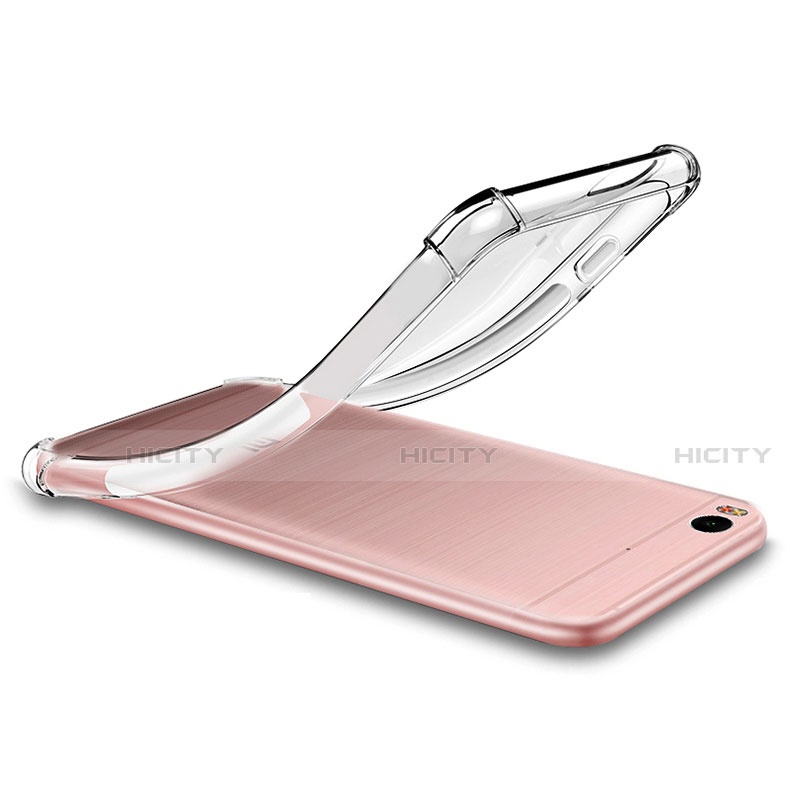 Silikon Schutzhülle Ultra Dünn Tasche Durchsichtig Transparent HT01 für Xiaomi Mi 5S 4G Klar