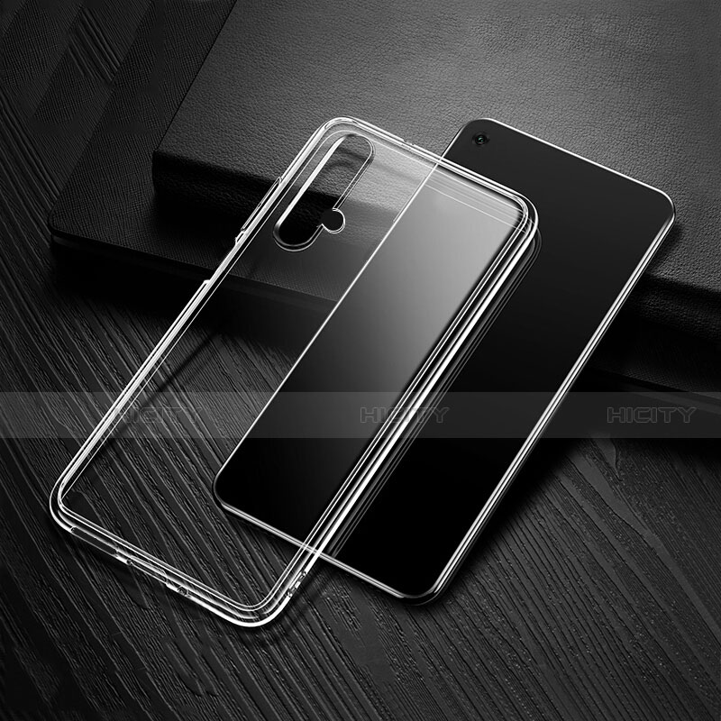 Silikon Schutzhülle Ultra Dünn Tasche Durchsichtig Transparent K01 für Huawei Honor 20 Klar