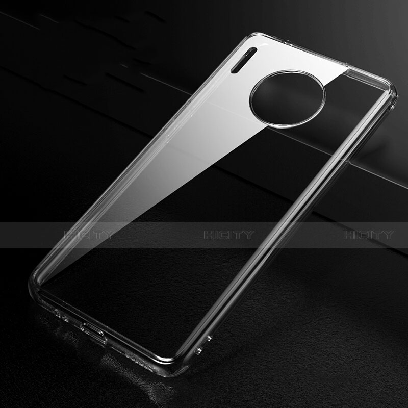 Silikon Schutzhülle Ultra Dünn Tasche Durchsichtig Transparent K01 für Huawei Mate 30 Klar