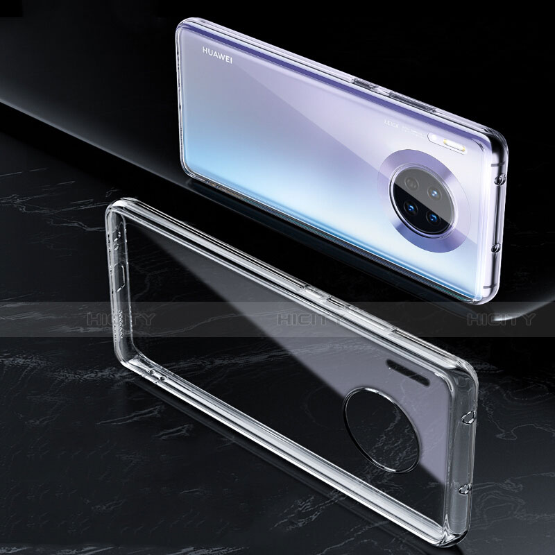 Silikon Schutzhülle Ultra Dünn Tasche Durchsichtig Transparent K01 für Huawei Mate 30E Pro 5G Klar Plus