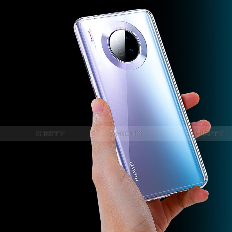 Silikon Schutzhülle Ultra Dünn Tasche Durchsichtig Transparent K01 für Huawei Mate 30E Pro 5G Klar groß