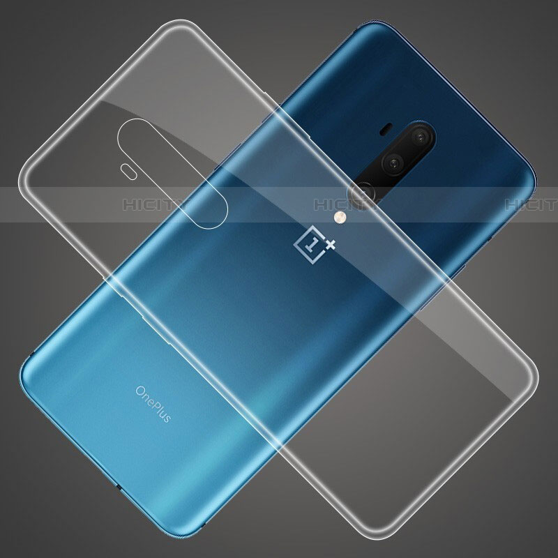 Silikon Schutzhülle Ultra Dünn Tasche Durchsichtig Transparent K01 für OnePlus 7T Pro Klar groß