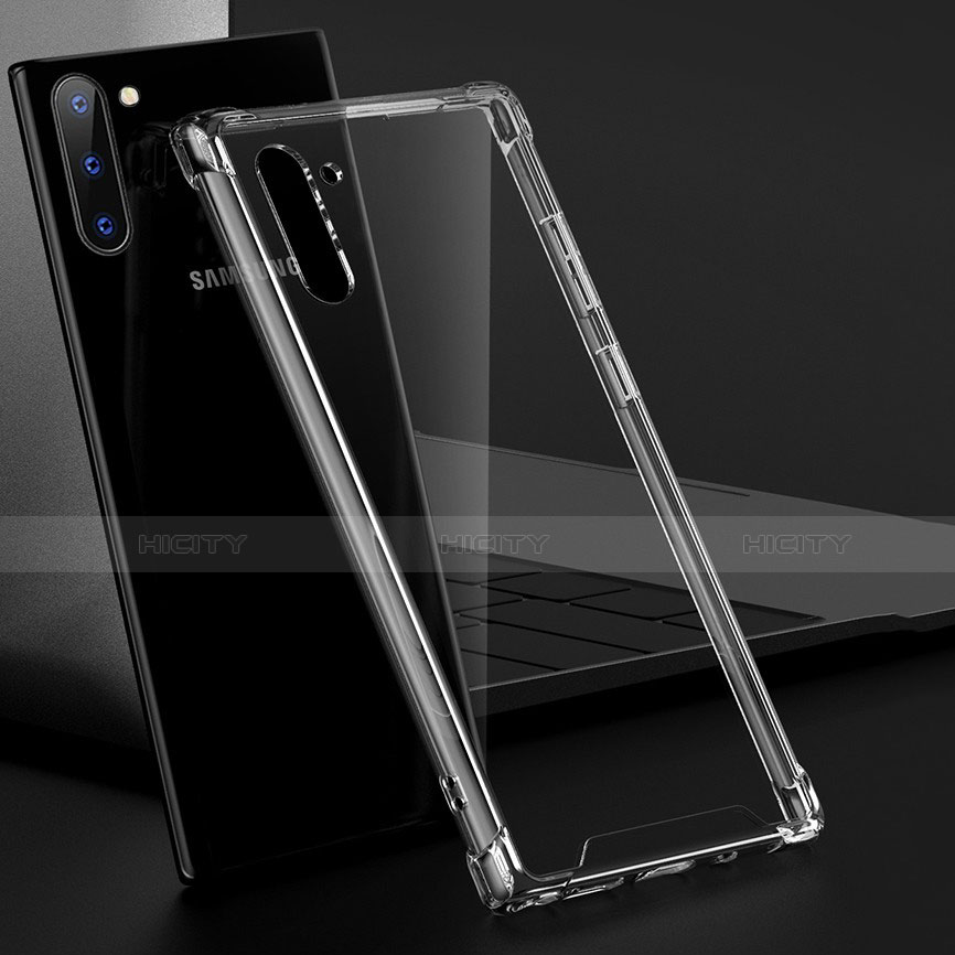 Silikon Schutzhülle Ultra Dünn Tasche Durchsichtig Transparent K01 für Samsung Galaxy Note 10 5G Klar