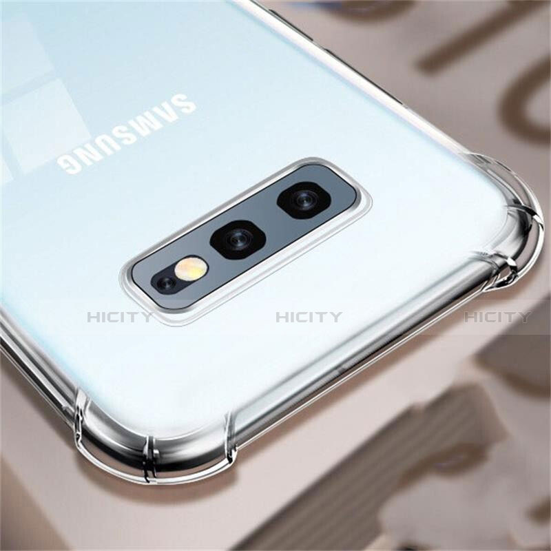 Silikon Schutzhülle Ultra Dünn Tasche Durchsichtig Transparent K01 für Samsung Galaxy S10e Klar