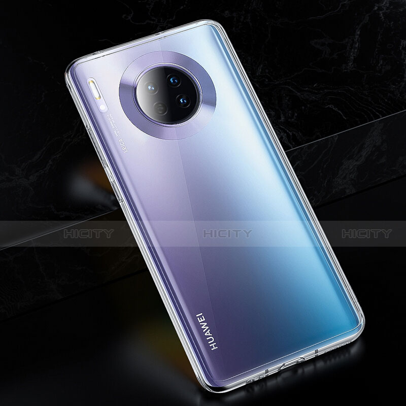 Silikon Schutzhülle Ultra Dünn Tasche Durchsichtig Transparent K02 für Huawei Mate 30 Pro Klar groß
