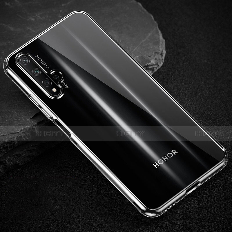 Silikon Schutzhülle Ultra Dünn Tasche Durchsichtig Transparent K02 für Huawei Nova 5T Klar