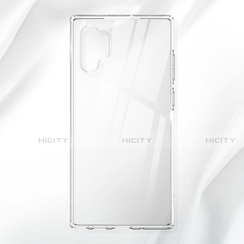 Silikon Schutzhülle Ultra Dünn Tasche Durchsichtig Transparent K02 für Samsung Galaxy Note 10 Plus 5G Klar