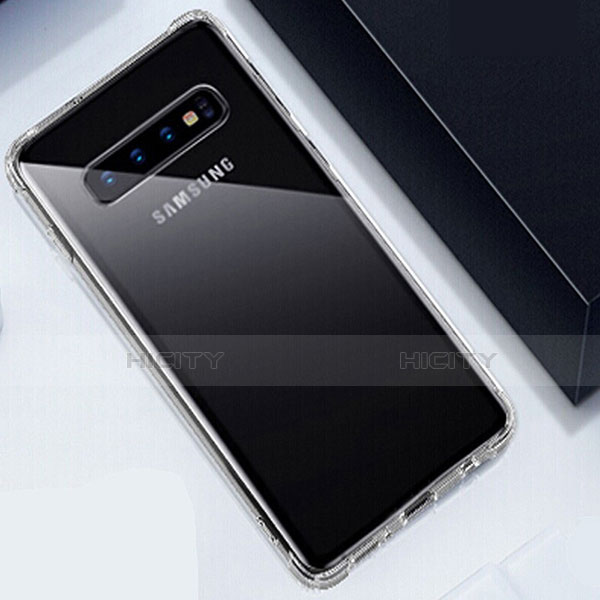 Silikon Schutzhülle Ultra Dünn Tasche Durchsichtig Transparent K02 für Samsung Galaxy S10 5G Klar