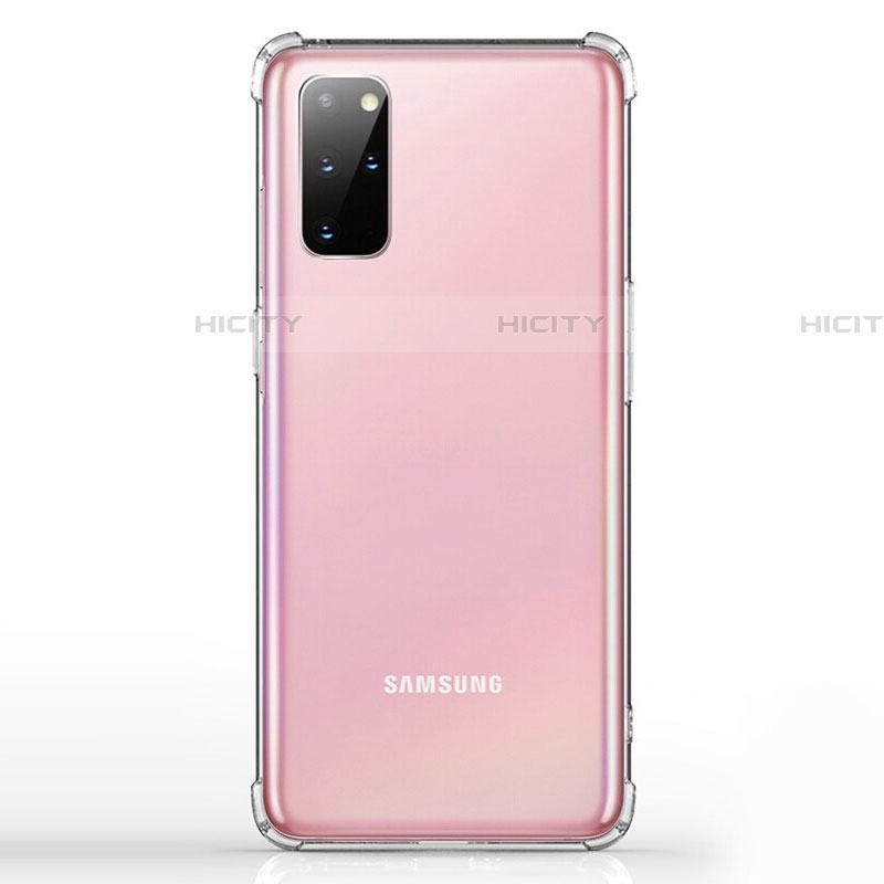 Silikon Schutzhülle Ultra Dünn Tasche Durchsichtig Transparent K02 für Samsung Galaxy S20 Plus Klar