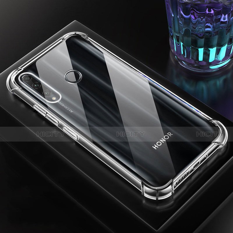 Silikon Schutzhülle Ultra Dünn Tasche Durchsichtig Transparent K03 für Huawei Honor 20 Lite Klar