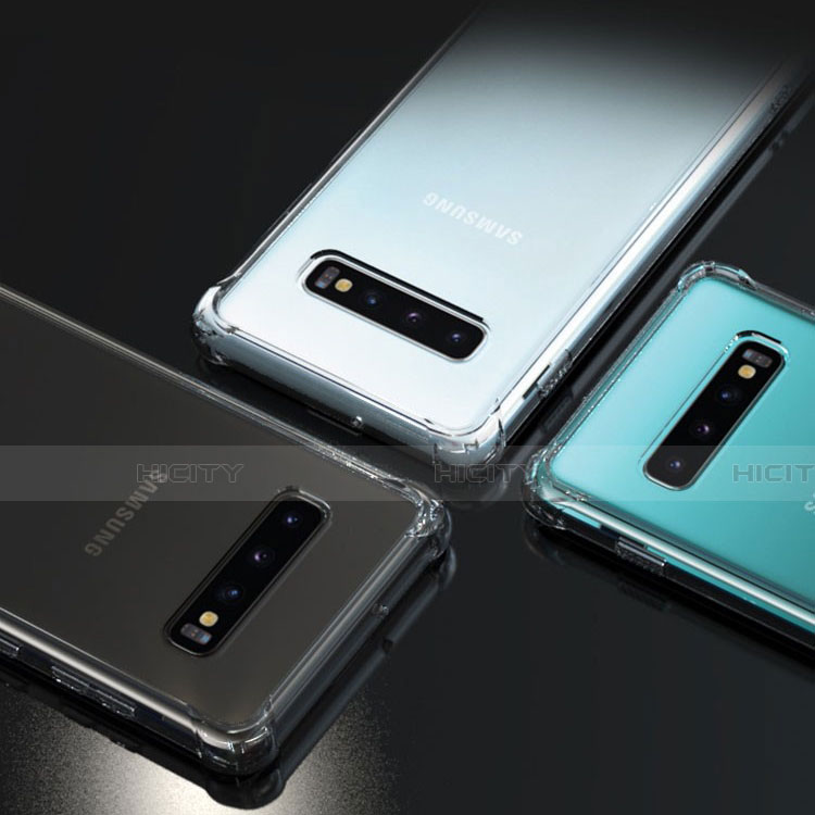 Silikon Schutzhülle Ultra Dünn Tasche Durchsichtig Transparent K03 für Samsung Galaxy S10 5G Klar
