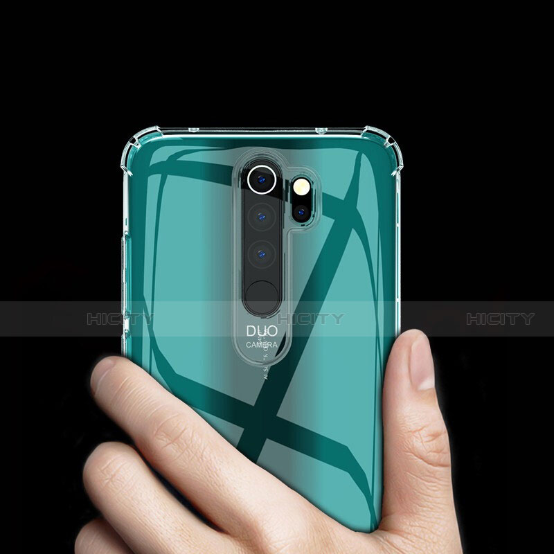Silikon Schutzhülle Ultra Dünn Tasche Durchsichtig Transparent K03 für Xiaomi Redmi Note 8 Pro Klar