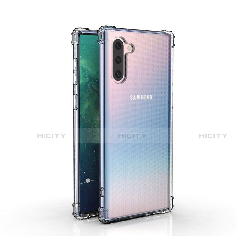 Silikon Schutzhülle Ultra Dünn Tasche Durchsichtig Transparent K04 für Samsung Galaxy Note 10 5G Klar