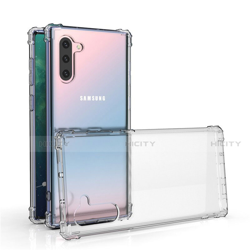 Silikon Schutzhülle Ultra Dünn Tasche Durchsichtig Transparent K04 für Samsung Galaxy Note 10 5G Klar