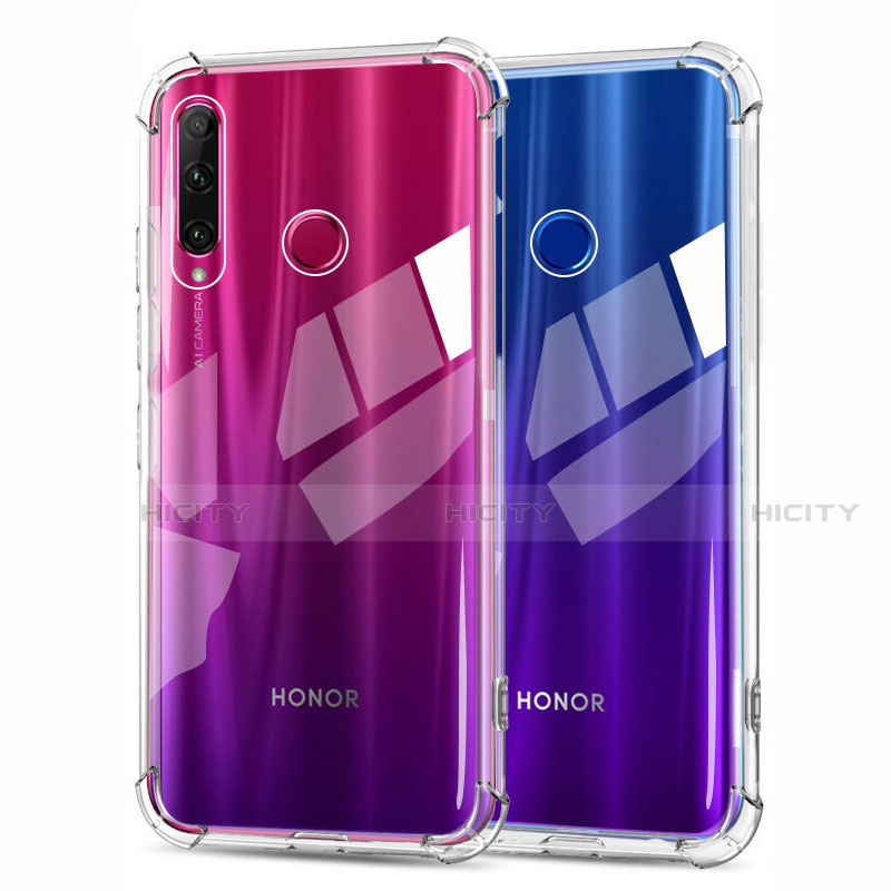 Silikon Schutzhülle Ultra Dünn Tasche Durchsichtig Transparent K05 für Huawei Honor 20i Klar