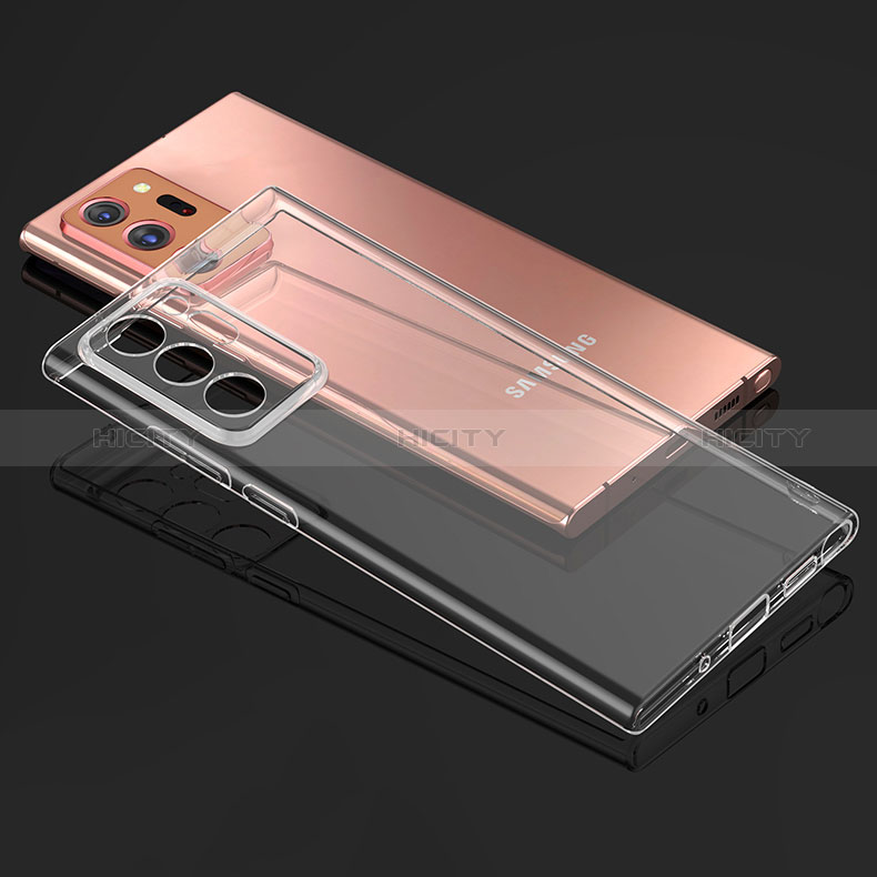 Silikon Schutzhülle Ultra Dünn Tasche Durchsichtig Transparent K05 für Samsung Galaxy Note 20 Ultra 5G Klar