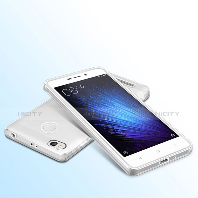 Silikon Schutzhülle Ultra Dünn Tasche Durchsichtig Transparent Q01 für Xiaomi Redmi 3 High Edition Klar