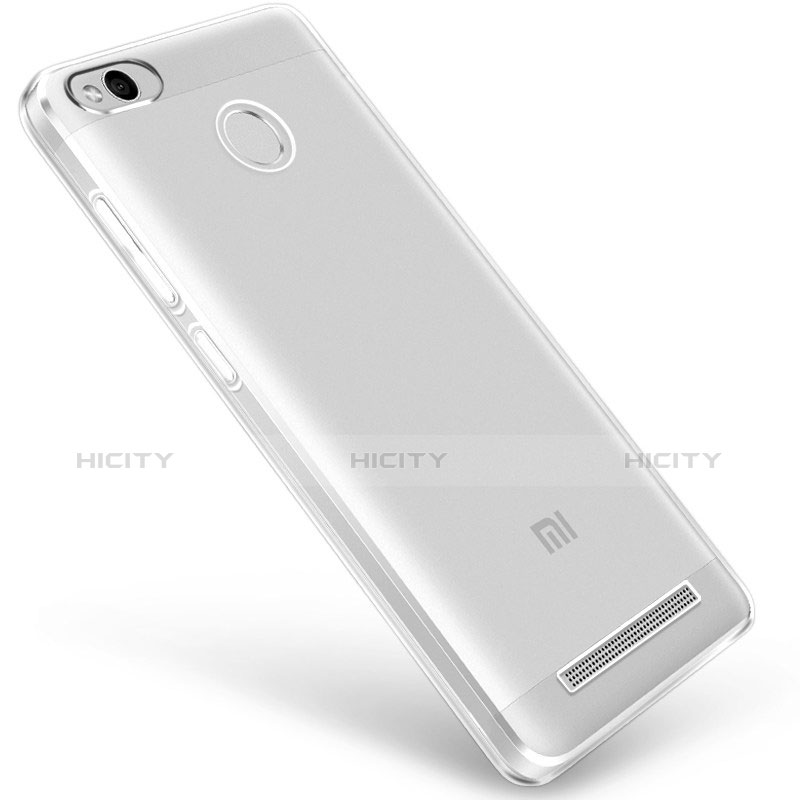 Silikon Schutzhülle Ultra Dünn Tasche Durchsichtig Transparent Q01 für Xiaomi Redmi 3 Pro Klar