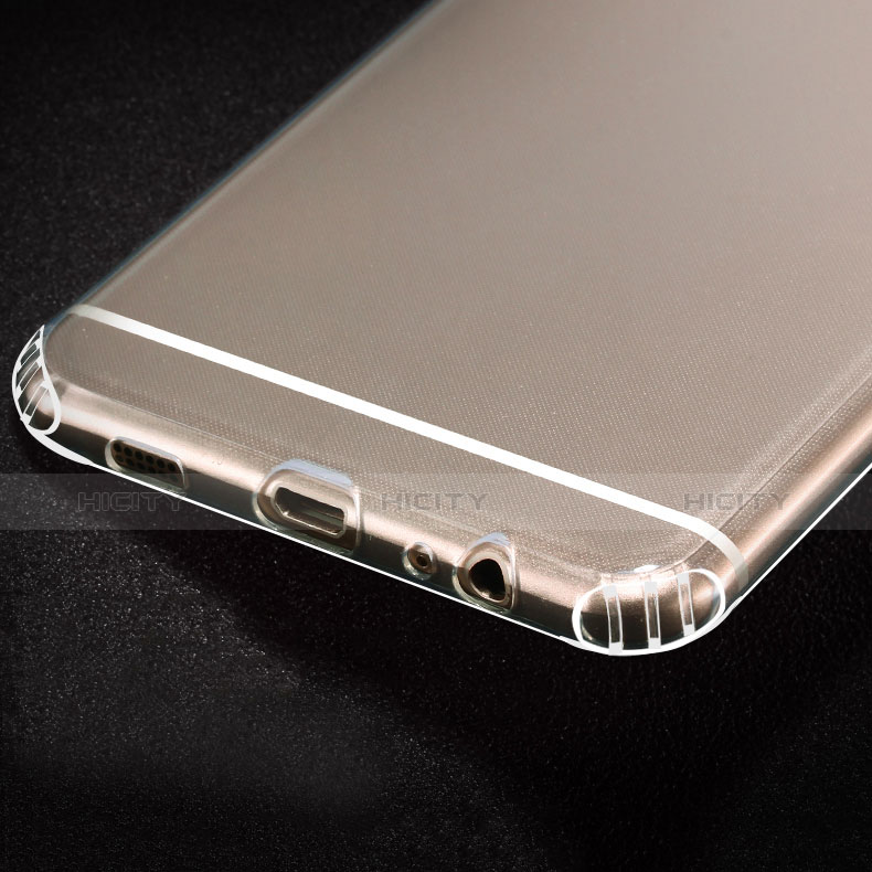 Silikon Schutzhülle Ultra Dünn Tasche Durchsichtig Transparent Q02 für Samsung Galaxy C5 SM-C5000 Klar groß