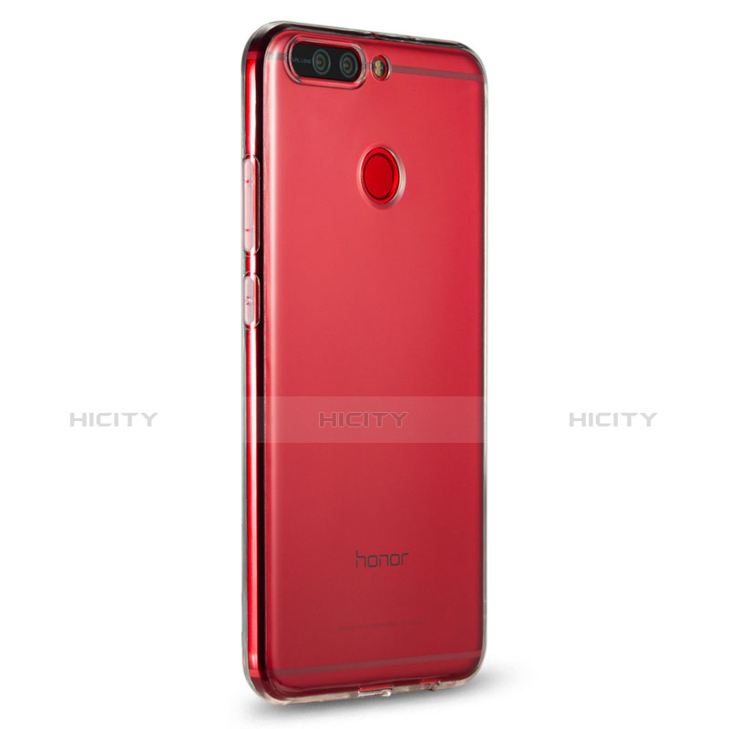 Silikon Schutzhülle Ultra Dünn Tasche Durchsichtig Transparent R01 für Huawei Honor 8 Pro Klar Plus