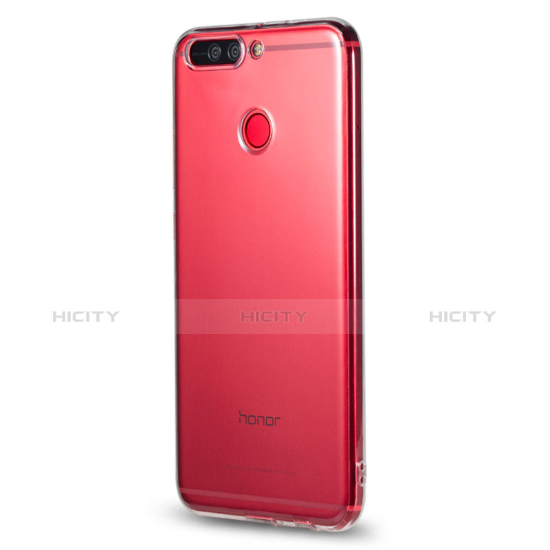 Silikon Schutzhülle Ultra Dünn Tasche Durchsichtig Transparent R01 für Huawei Honor 8 Pro Klar