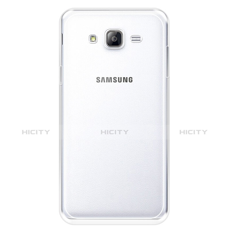 Silikon Schutzhülle Ultra Dünn Tasche Durchsichtig Transparent R01 für Samsung Galaxy On5 Pro Klar groß