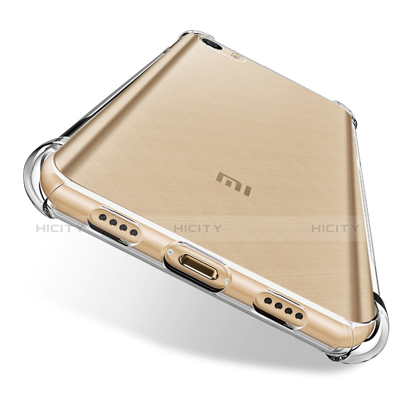Silikon Schutzhülle Ultra Dünn Tasche Durchsichtig Transparent R01 für Xiaomi Mi 5 Klar