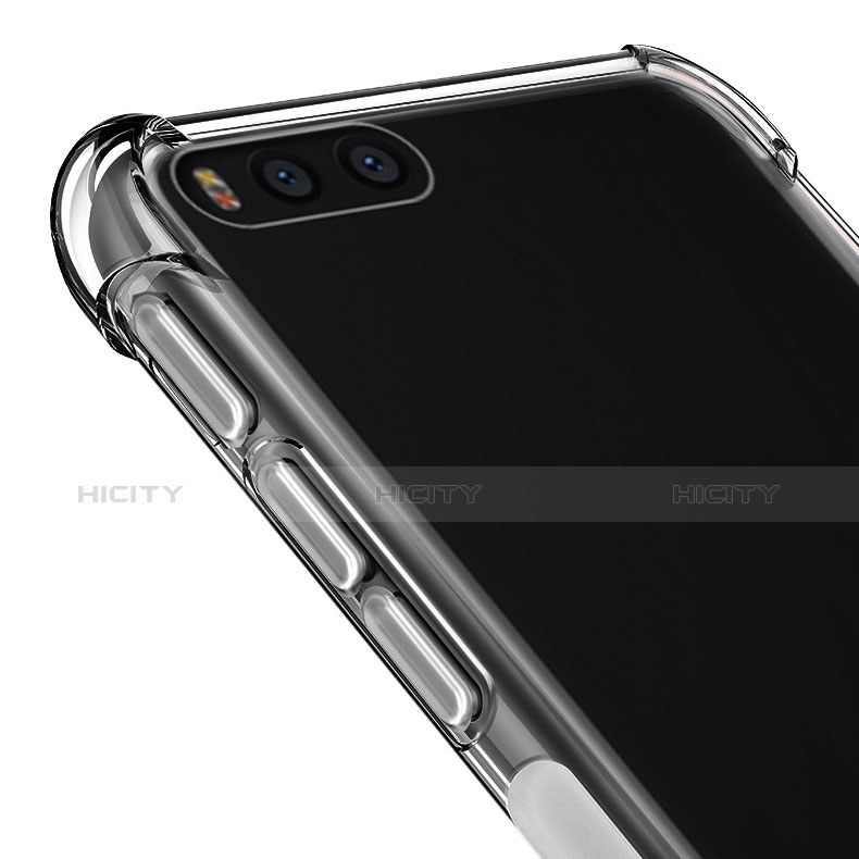 Silikon Schutzhülle Ultra Dünn Tasche Durchsichtig Transparent R01 für Xiaomi Mi 6 Klar groß