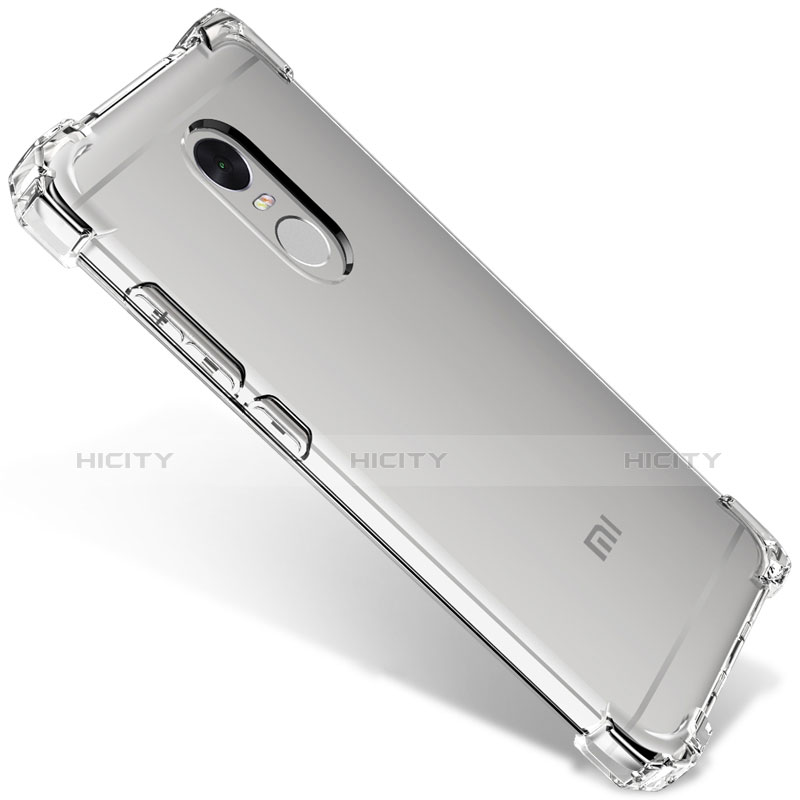Silikon Schutzhülle Ultra Dünn Tasche Durchsichtig Transparent R01 für Xiaomi Redmi Note 4 Standard Edition Klar