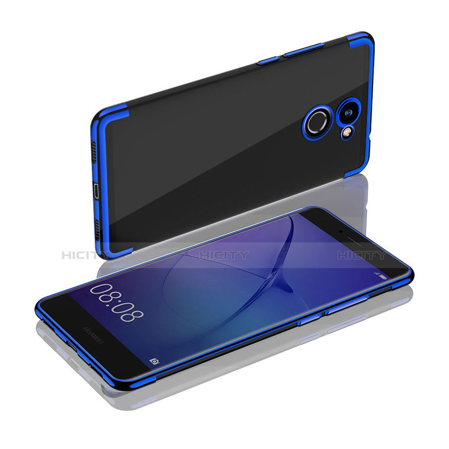 Silikon Schutzhülle Ultra Dünn Tasche Durchsichtig Transparent S01 für Huawei Enjoy 7 Plus Klar groß