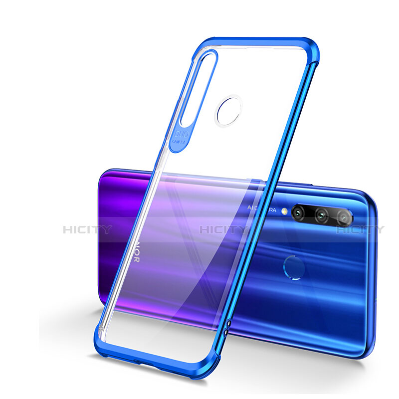 Silikon Schutzhülle Ultra Dünn Tasche Durchsichtig Transparent S01 für Huawei Honor 20 Lite