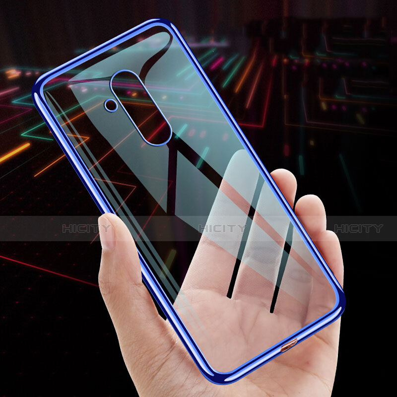 Silikon Schutzhülle Ultra Dünn Tasche Durchsichtig Transparent S01 für Huawei Mate 20 Lite