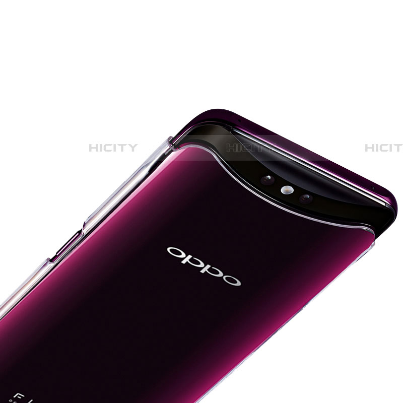 Silikon Schutzhülle Ultra Dünn Tasche Durchsichtig Transparent S01 für Oppo Find X Super Flash Edition Klar groß