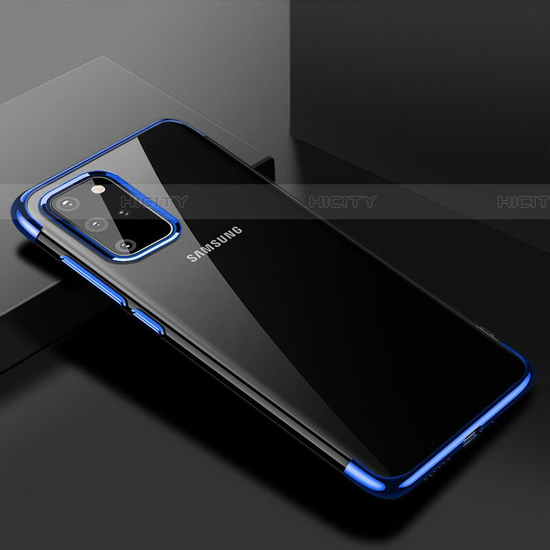 Silikon Schutzhülle Ultra Dünn Tasche Durchsichtig Transparent S01 für Samsung Galaxy S20 Plus 5G