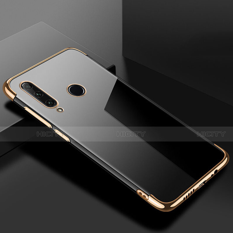 Silikon Schutzhülle Ultra Dünn Tasche Durchsichtig Transparent S02 für Huawei Honor 20 Lite