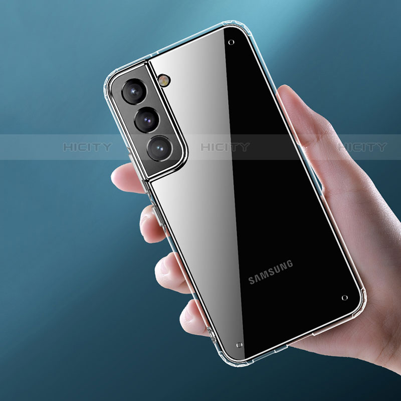 Silikon Schutzhülle Ultra Dünn Tasche Durchsichtig Transparent S03 für Samsung Galaxy S21 Plus 5G Klar