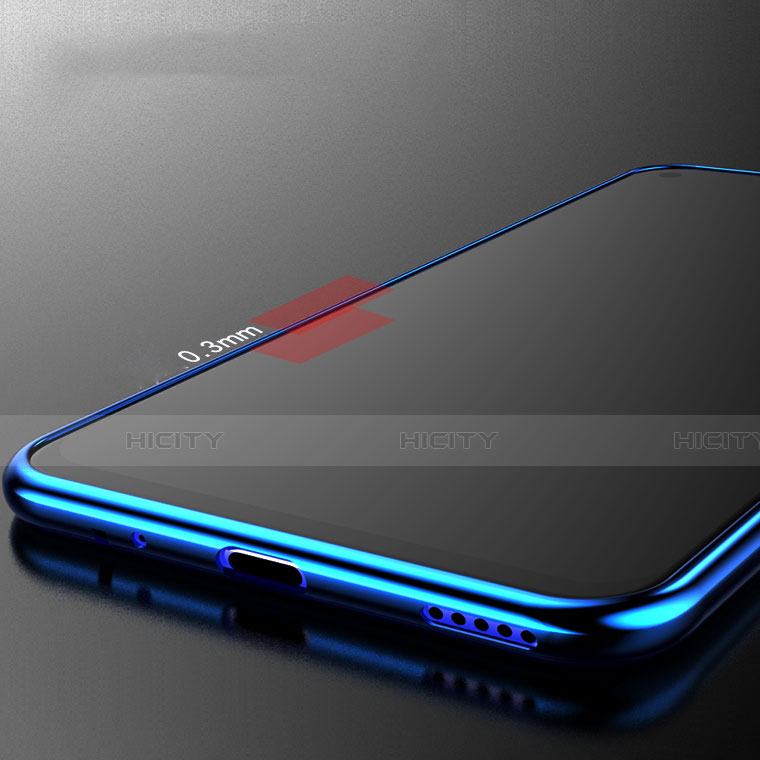 Silikon Schutzhülle Ultra Dünn Tasche Durchsichtig Transparent S05 für Huawei Honor V20 groß