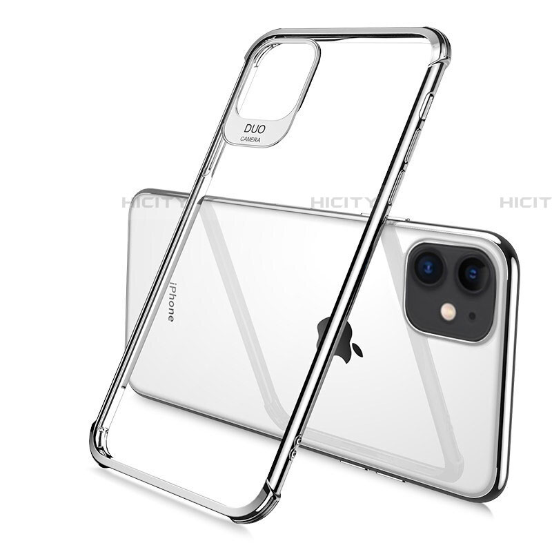 Silikon Schutzhülle Ultra Dünn Tasche Durchsichtig Transparent S06 für Apple iPhone 11 Pro