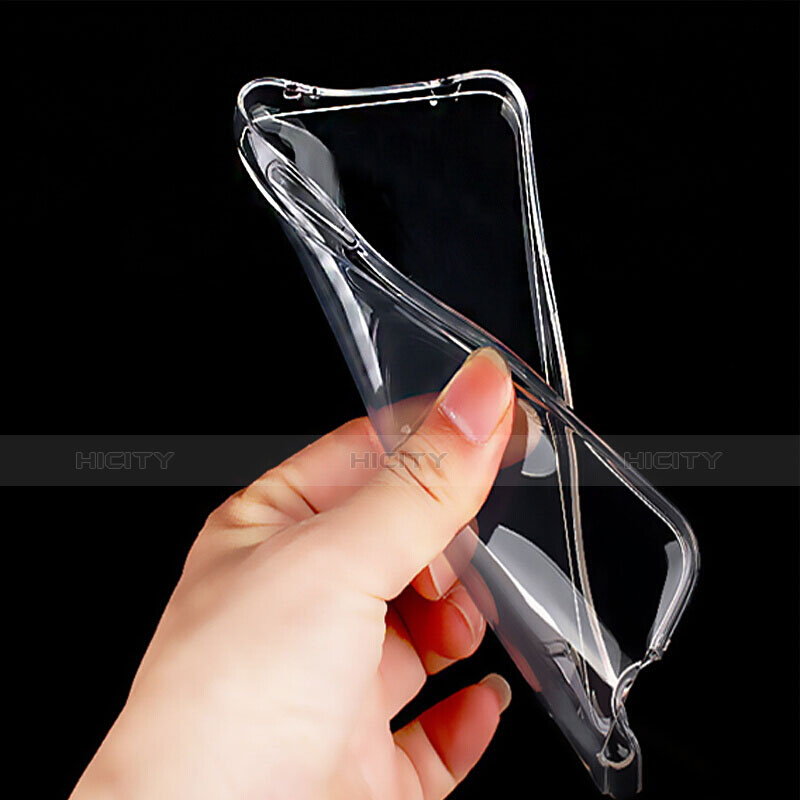 Silikon Schutzhülle Ultra Dünn Tasche Durchsichtig Transparent T02 für Apple iPhone 6S Klar groß