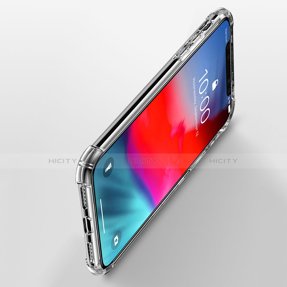 Silikon Schutzhülle Ultra Dünn Tasche Durchsichtig Transparent T02 für Apple iPhone XR Klar