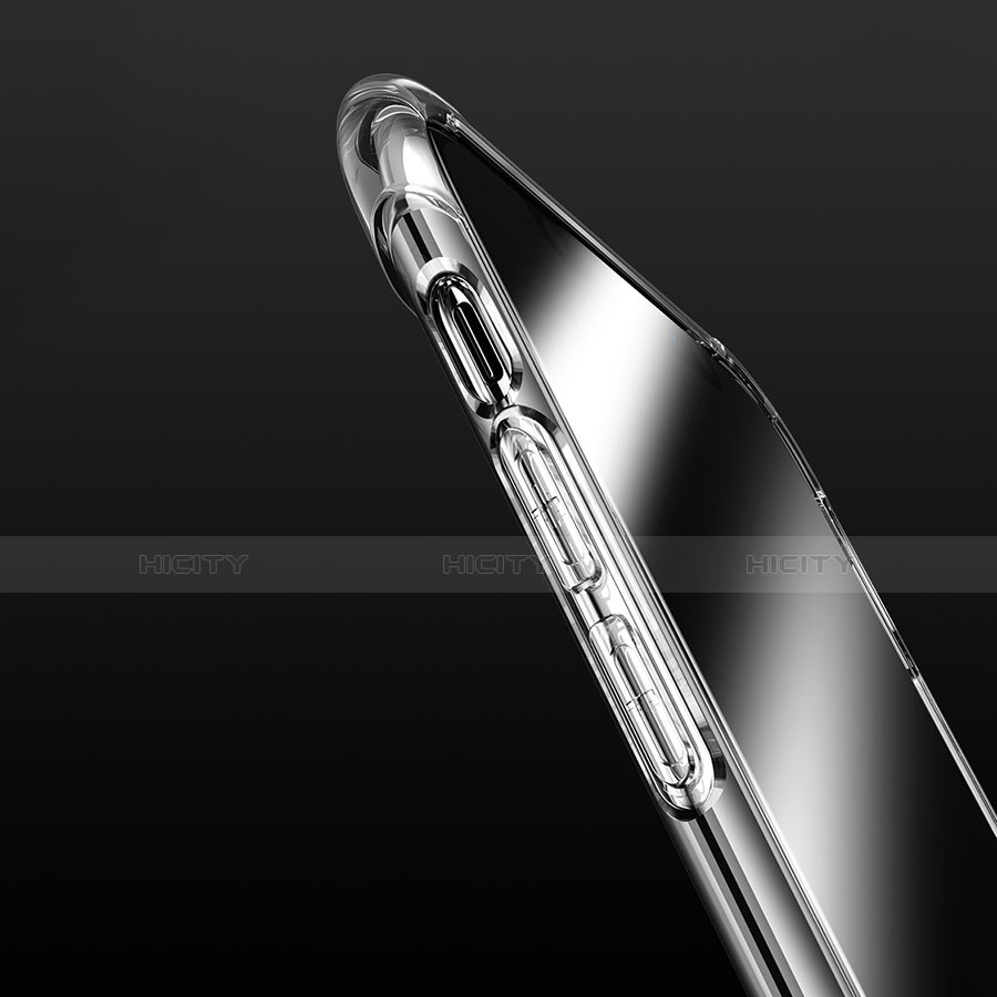 Silikon Schutzhülle Ultra Dünn Tasche Durchsichtig Transparent T02 für Apple iPhone XR Klar