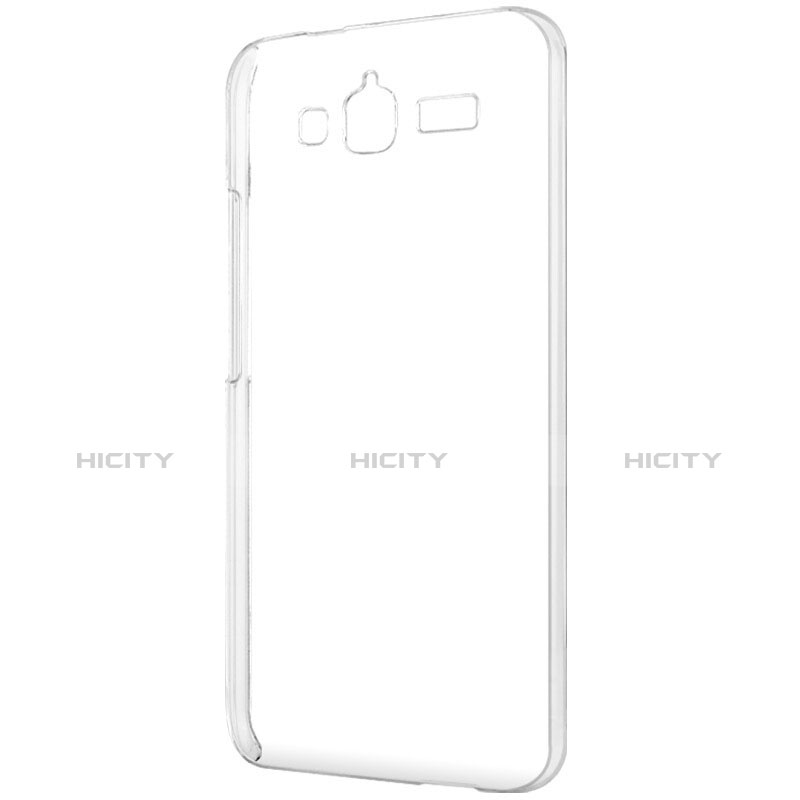 Silikon Schutzhülle Ultra Dünn Tasche Durchsichtig Transparent T02 für Huawei Ascend GX1 Klar groß