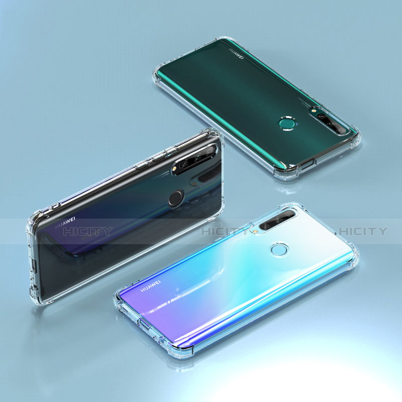 Silikon Schutzhülle Ultra Dünn Tasche Durchsichtig Transparent T02 für Huawei Enjoy 10 Plus Klar