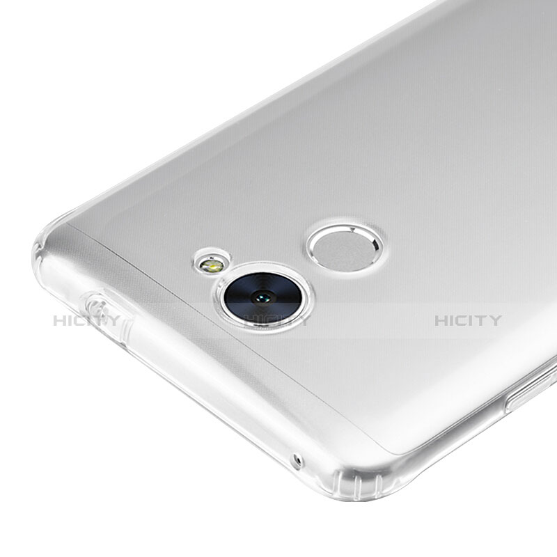 Silikon Schutzhülle Ultra Dünn Tasche Durchsichtig Transparent T02 für Huawei Enjoy 7 Plus Klar Plus