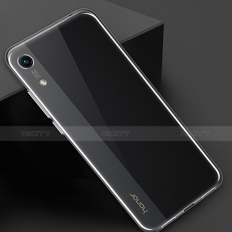 Silikon Schutzhülle Ultra Dünn Tasche Durchsichtig Transparent T02 für Huawei Honor 8A Klar groß
